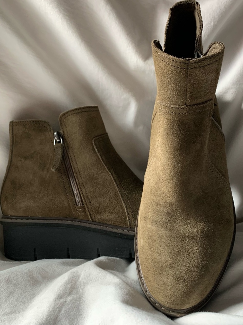 Clarks Brown Ankle Boots